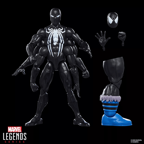 Dark Avengers Spider-Man Figura, Build-A-Figure Marvel's Executioner - Marvel Legends
