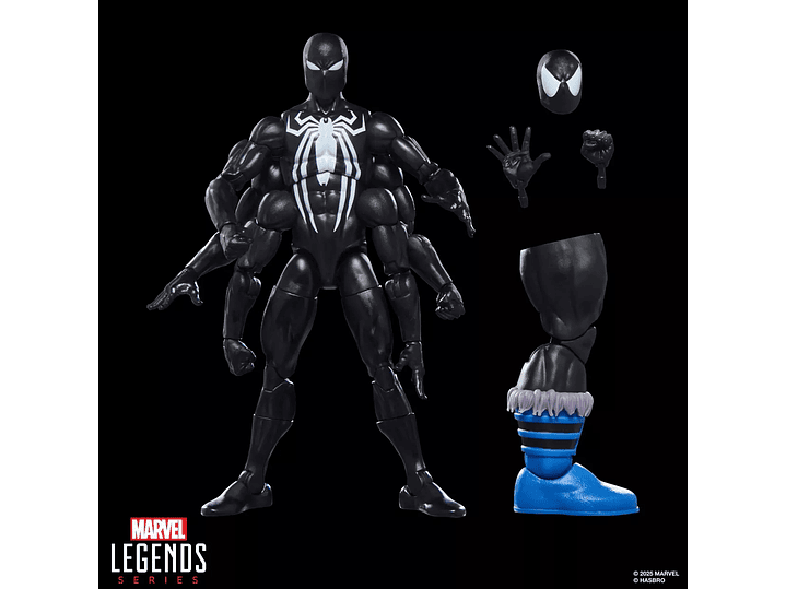 Dark Avengers Spider-Man Figura, Build-A-Figure Marvel's Executioner - Marvel Legends 2