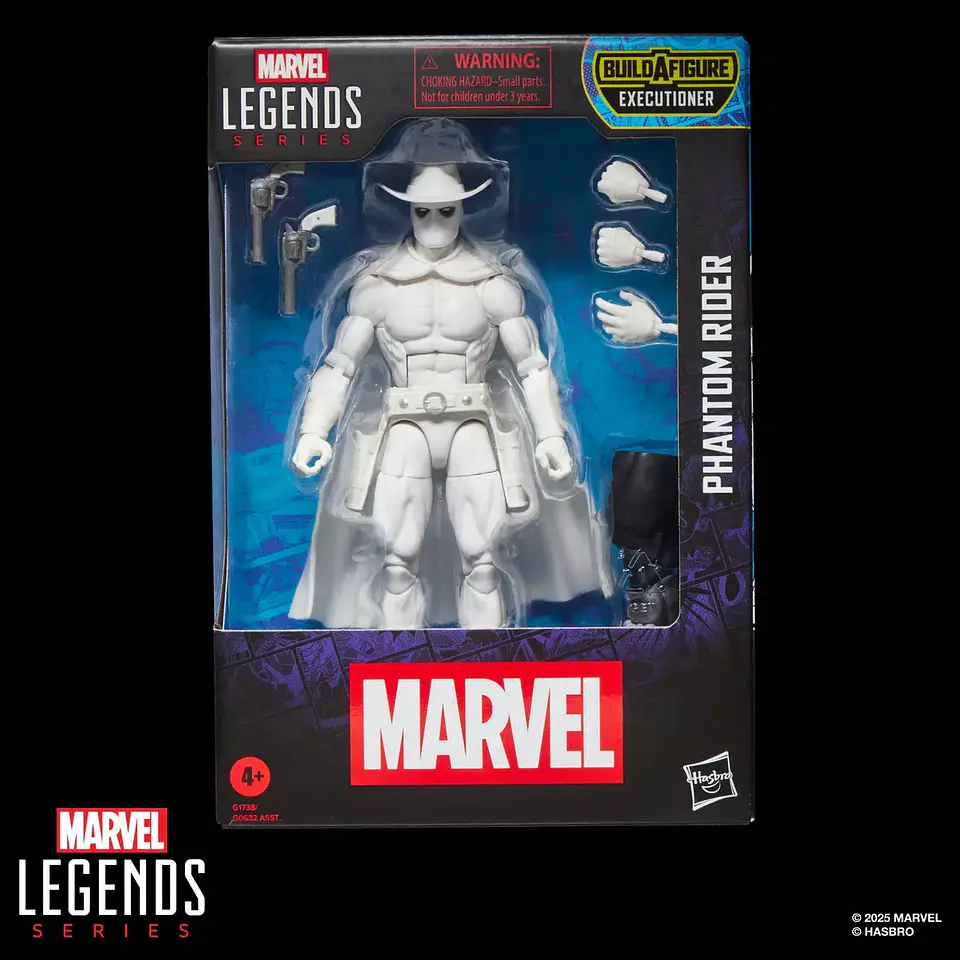 Phantom Rider Figura, Build-A-Figure Marvel's Executioner - Marvel Legends  1