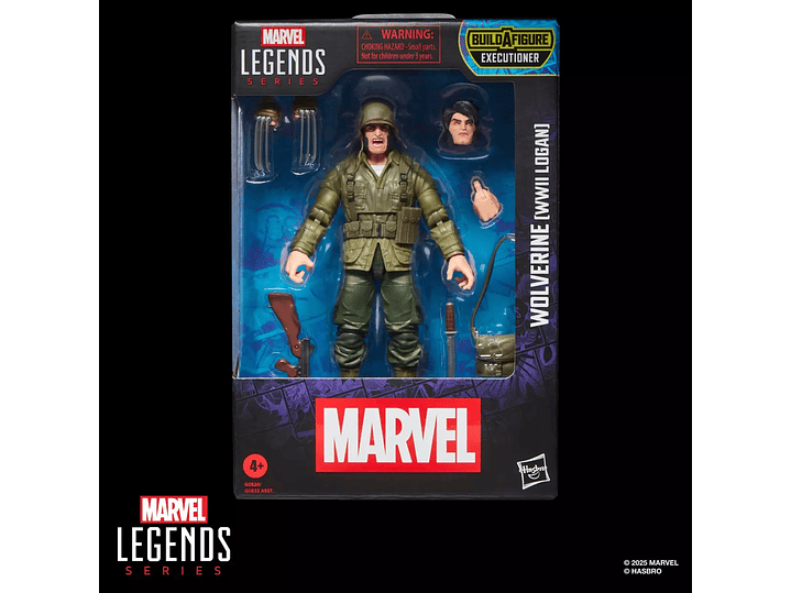 Wolverine (WWII Logan),  Build-A-Figure Marvel's Executioner -Marvel Legends 1