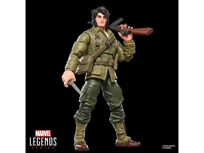 Wolverine (WWII Logan),  Build-A-Figure Marvel's Executioner -Marvel Legends 6