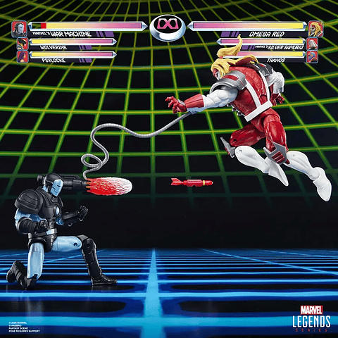 Marvel's War Machine Vs Marvel's Omega Red 2-Pack - Gameverse
