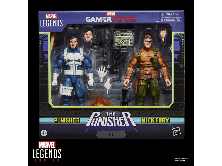 Marvel Legends Punisher And Nick Fury 2-Pack- Gameverse  1
