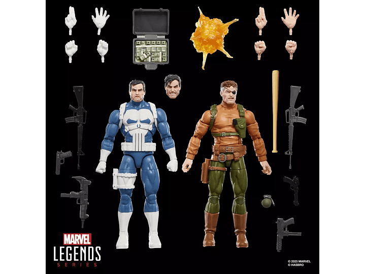 Marvel Legends Punisher And Nick Fury 2-Pack- Gameverse  2