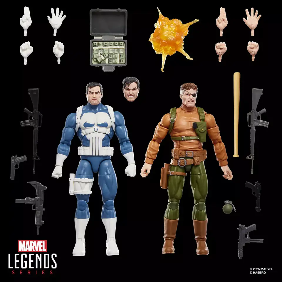 Marvel Legends Punisher And Nick Fury 2-Pack- Gameverse  2