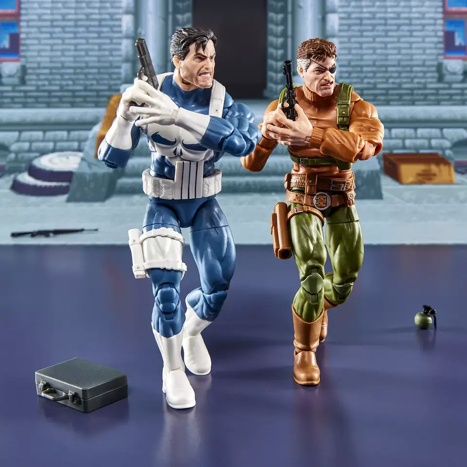 Marvel Legends Punisher And Nick Fury 2-Pack- Gameverse  5