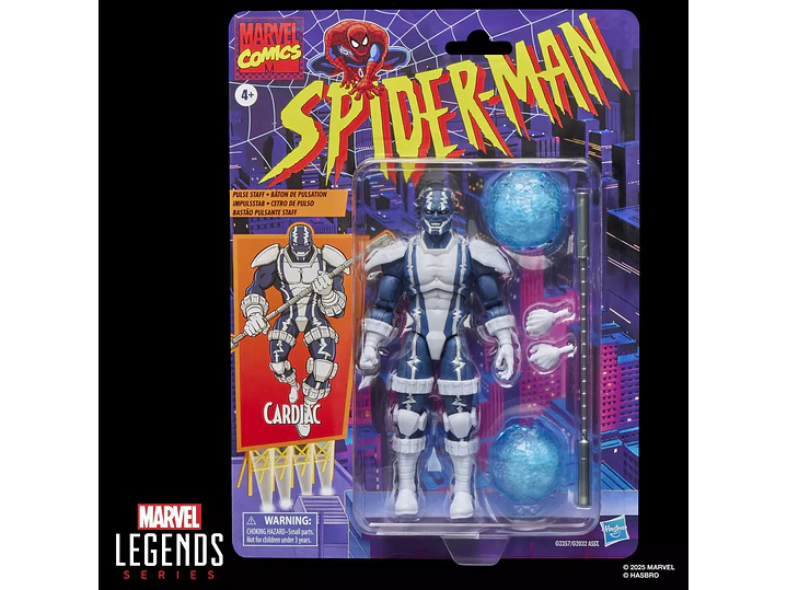 Cardiac, Spider-Man Retro Collection - Marvel Legends 1