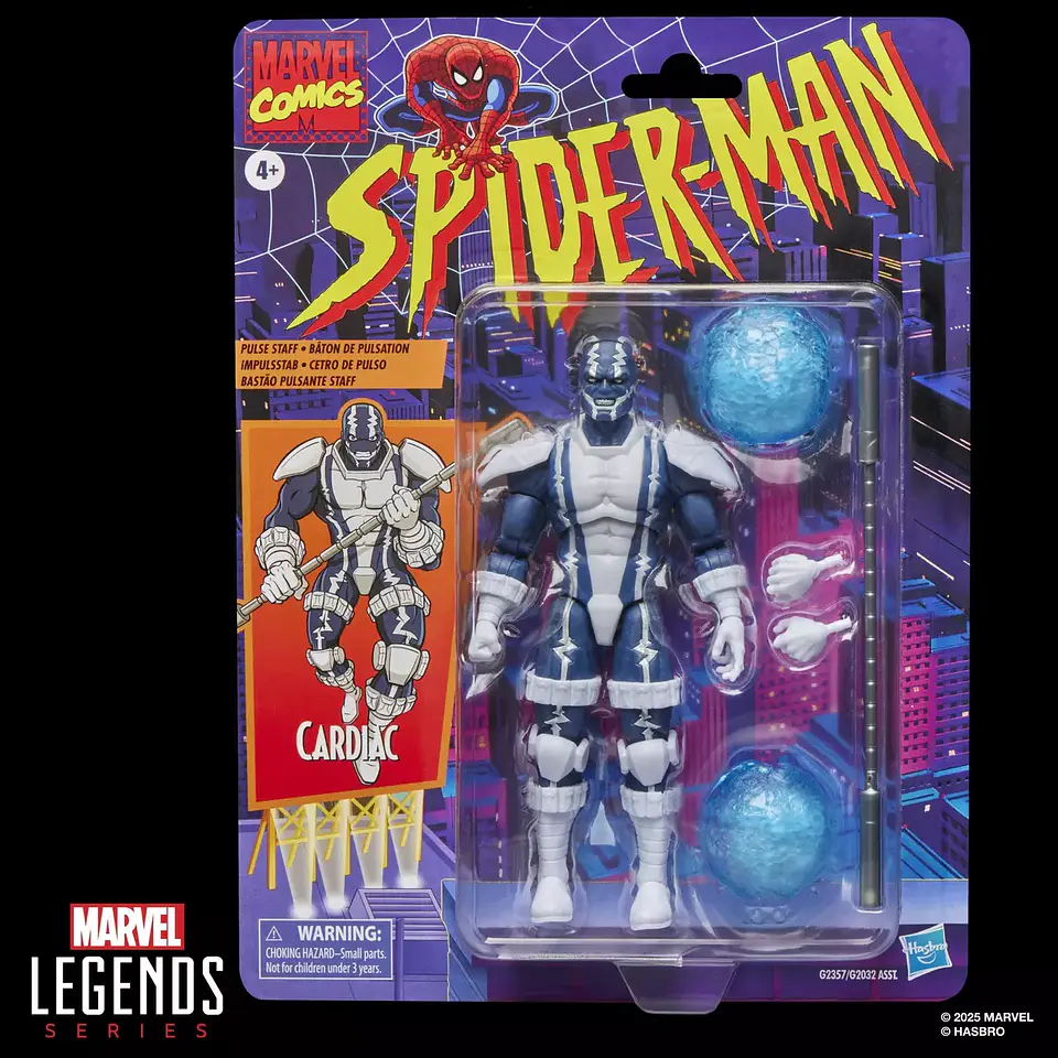 Cardiac, Spider-Man Retro Collection - Marvel Legends 1