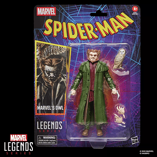Marvel's Owl, Spider-Man Retro Collection - Marvel Legends