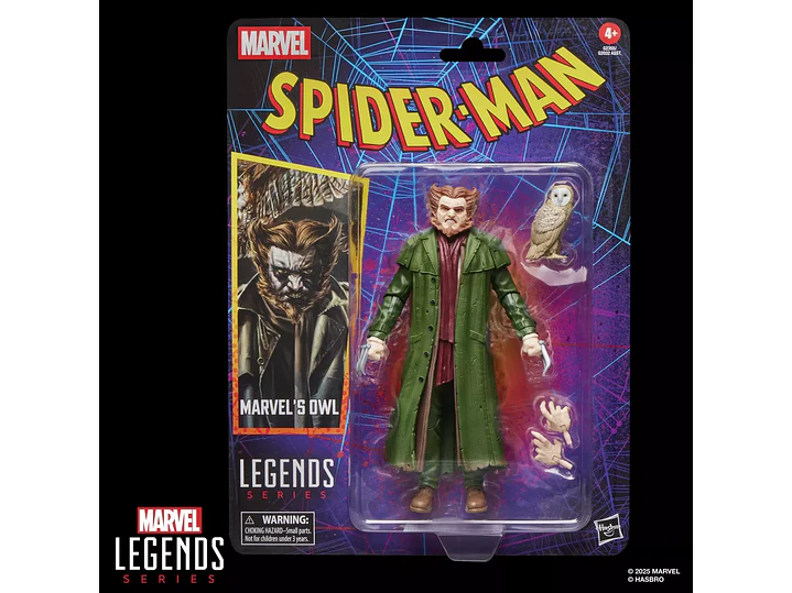 Marvel's Owl, Spider-Man Retro Collection - Marvel Legends 1