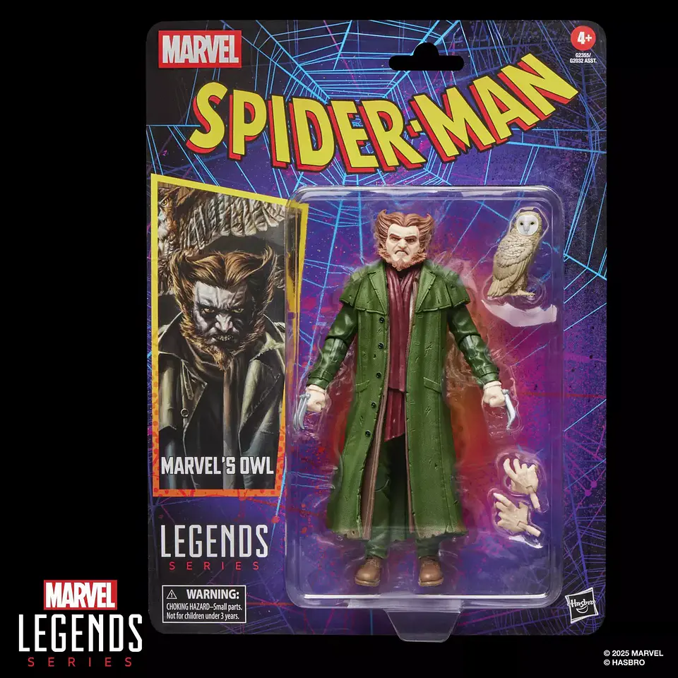 Marvel's Owl, Spider-Man Retro Collection - Marvel Legends 1