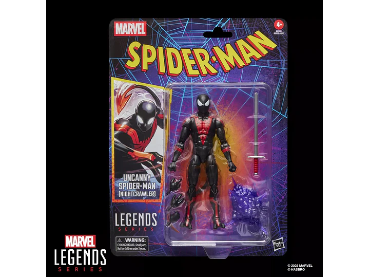 Uncanny Spider-Man (Nightcrawler), Spider-Man Retro Collection - Marvel Legends 1