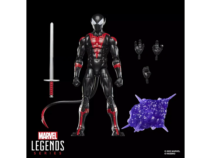 Uncanny Spider-Man (Nightcrawler), Spider-Man Retro Collection - Marvel Legends 2