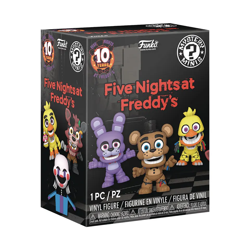 Mystery Minis: FNAF 10th Anniv. 2