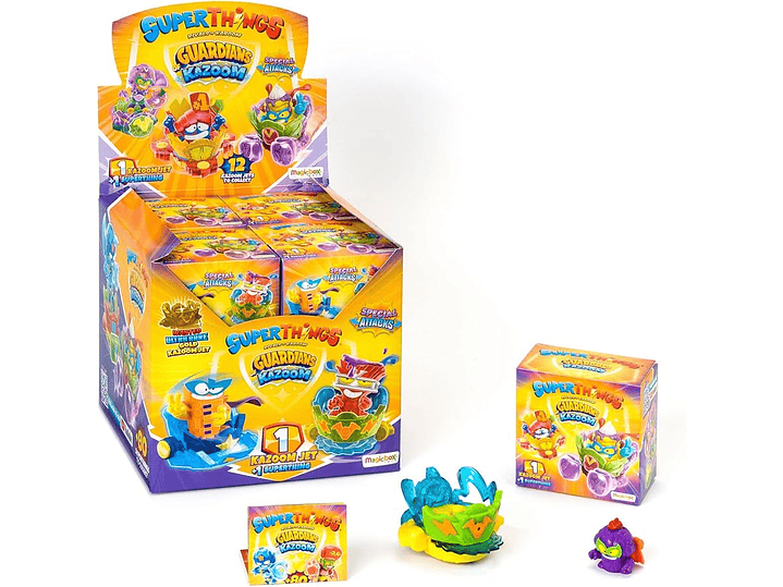 SuperThings, 1 figura + Kazoom Jet - (Superzings 5) 1