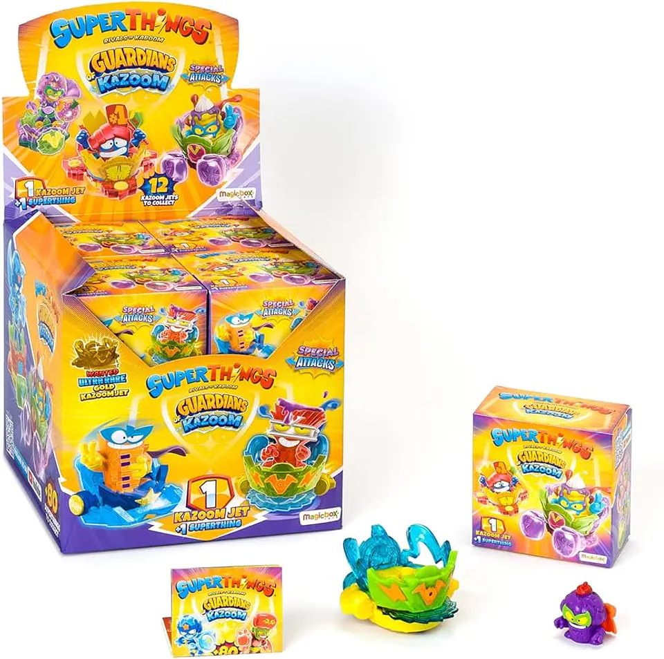 SuperThings, 1 figura + Kazoom Jet - (Superzings 5) 1