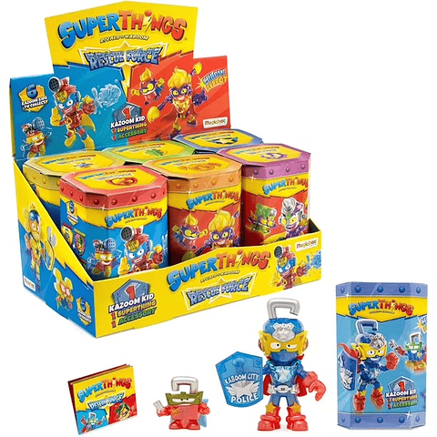 SuperThings, 1 figura + Kazoom Kid & Accesorio - (Superzings 5)