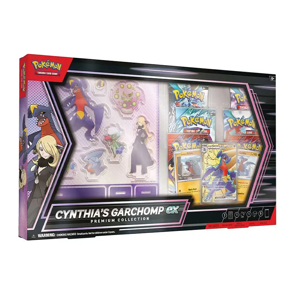 Cynthia’s Garchomp ex Premium Collection INGLÉS 1