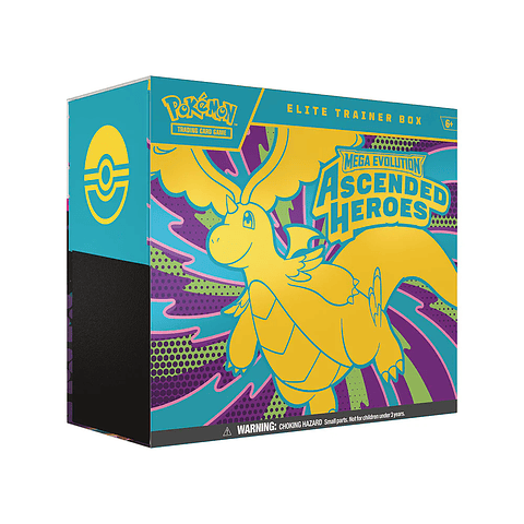Pokemon TCG: Mega Evolution-Ascended Heroes Elite Trainer Box - Ingles