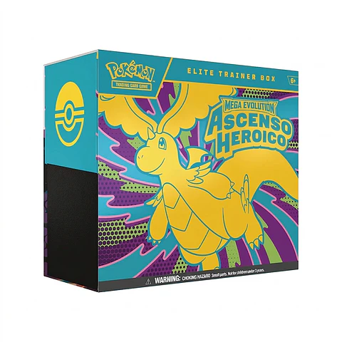 Pokemon TCG: Mega Evolucion-Ascended Heroes Caja de entrenador Élite - Español