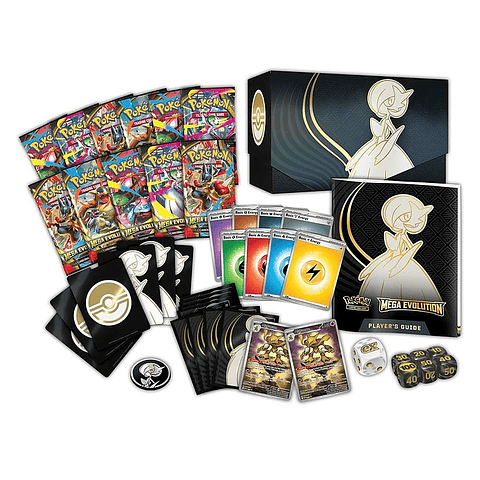 Pokemon TCG Mega Evolucion Caja de entrenador Élite