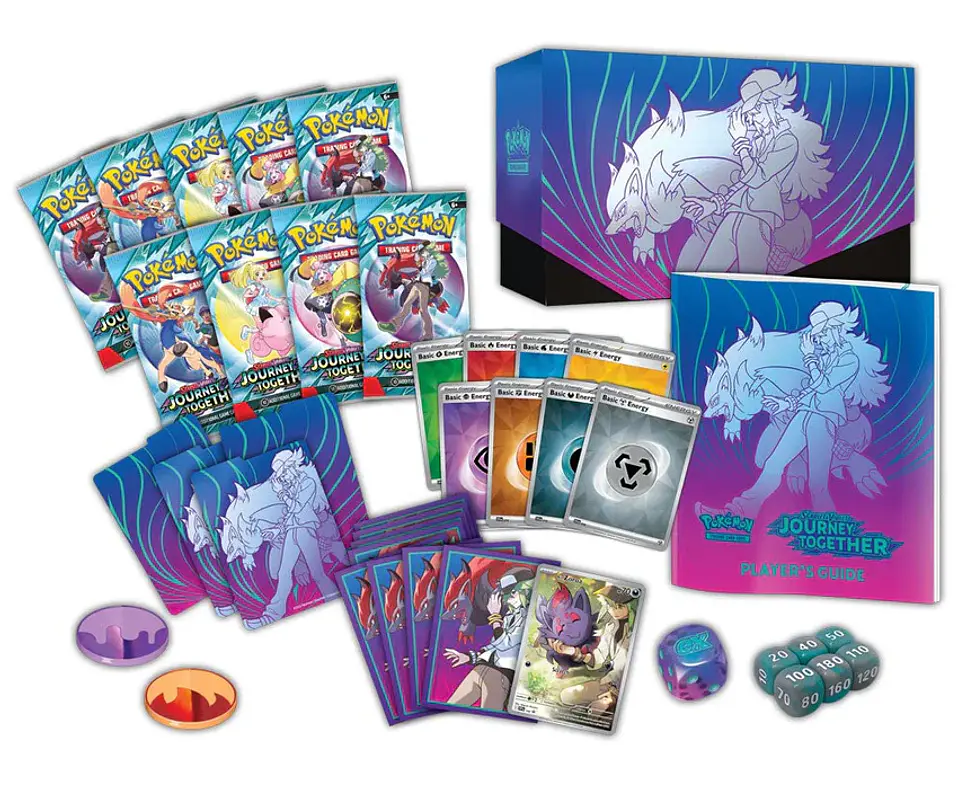 Pokémon TCG: Caja de entrenador de élite Journey Together Scarlet & Violet - Español 2