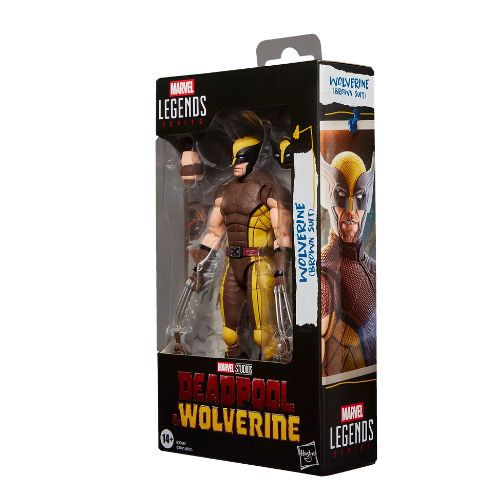 Wolverine (Brown Suit): Deadpool & Wolverine - Marvel Legends 2