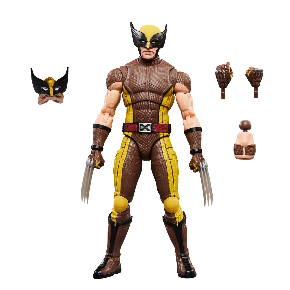 Wolverine (Brown Suit): Deadpool & Wolverine - Marvel Legends 3