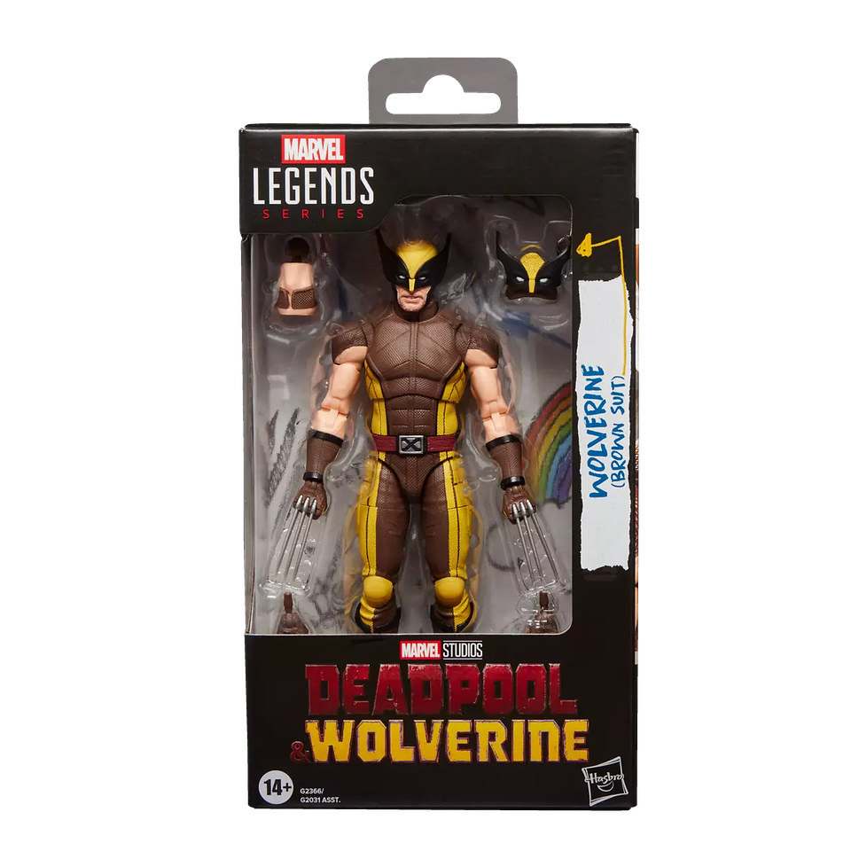Wolverine (Brown Suit): Deadpool & Wolverine - Marvel Legends 1