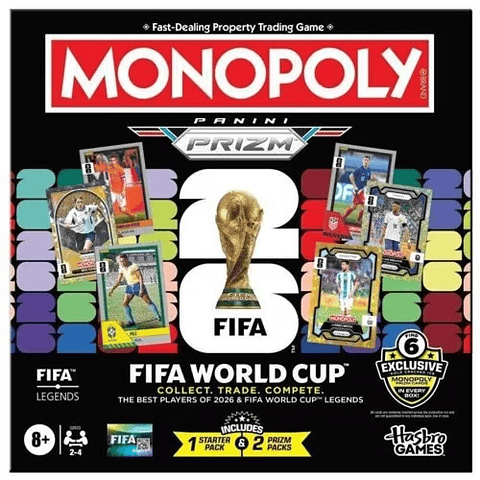 Monopoly Panini Prizm: FIFA World Cup Board Game