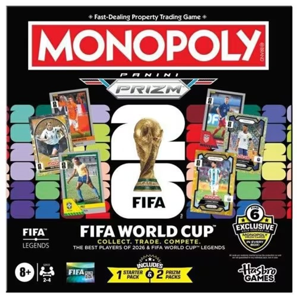 Monopoly Panini Prizm: FIFA World Cup Board Game 1