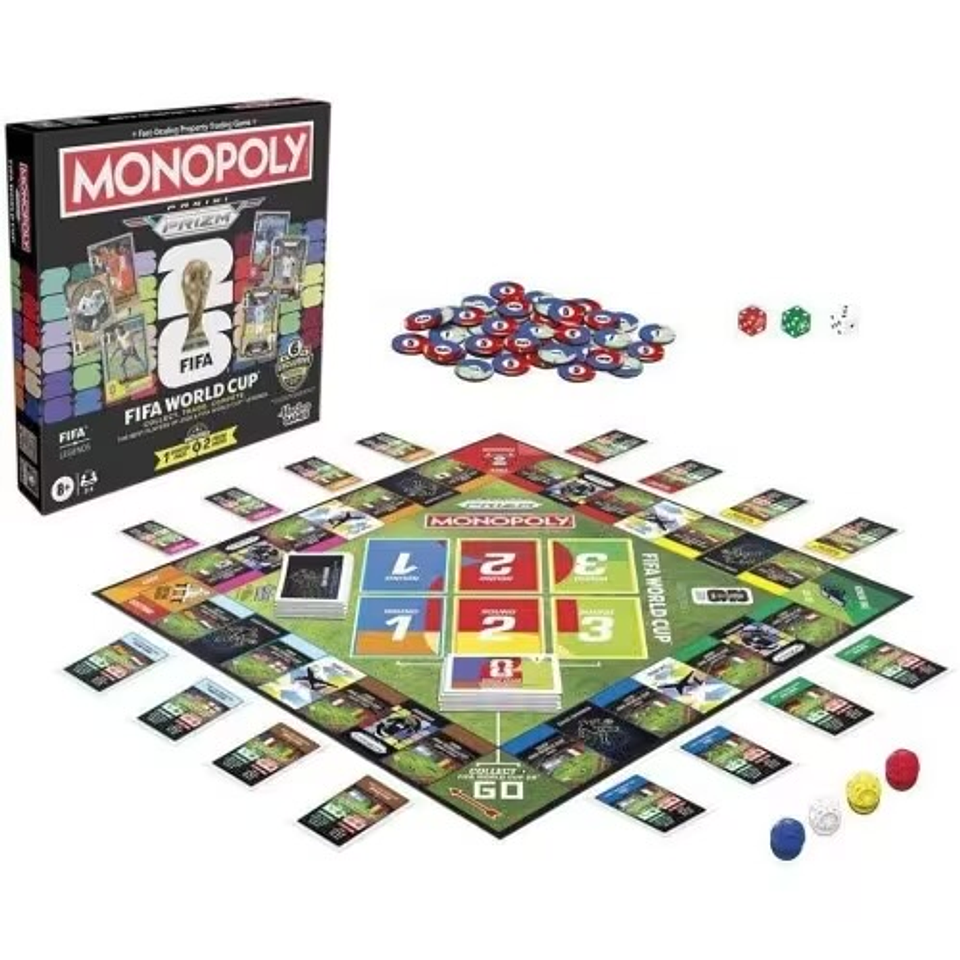 Monopoly Panini Prizm: FIFA World Cup Board Game 2