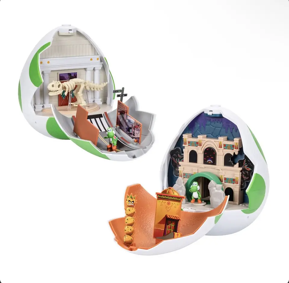 Super Mario Galaxy, Playset Basico Huevo De Yoshi Con Figura 4 Cm 3