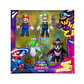 Super Mario Galaxy, Pack 4 Figuras 13 Cm - Miniatura 1