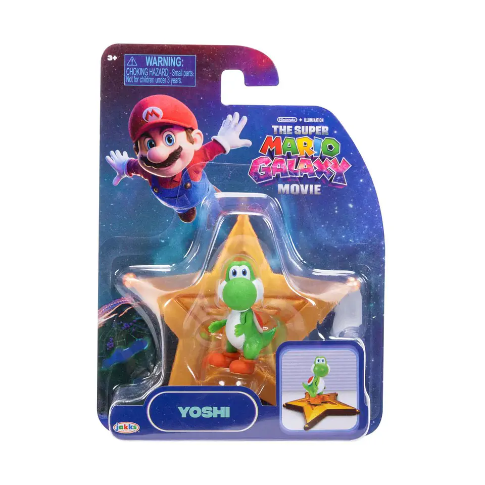 Super Mario Galaxy, Yoshi Figura 4 Cm 1
