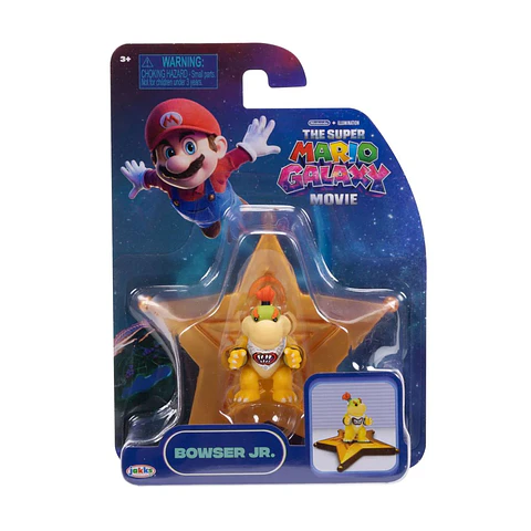 Super Mario Galaxy, Bowser Jr Figura 4 Cm