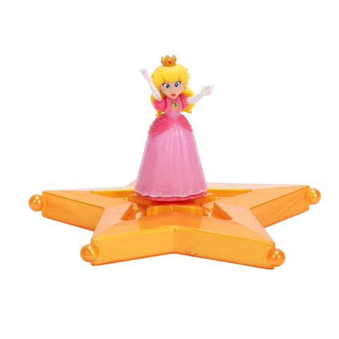 Super Mario Galaxy, Mini Princesa Peach Figura 4 Cm