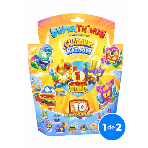 Superthings Blister Gold 10 Superzings (Pack 1 de 2)