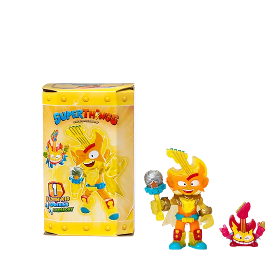SuperThings, 1 figura + Kazoom Kid & Accesorio - Guitarrific  1