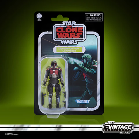 Mandalorian Super Commando "Star Wars: The Clone Wars" , The Vintage Collection