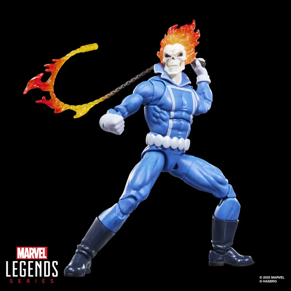 Marvel Legends Series Ghost Rider Johnny Blaze With Motorcycle 5