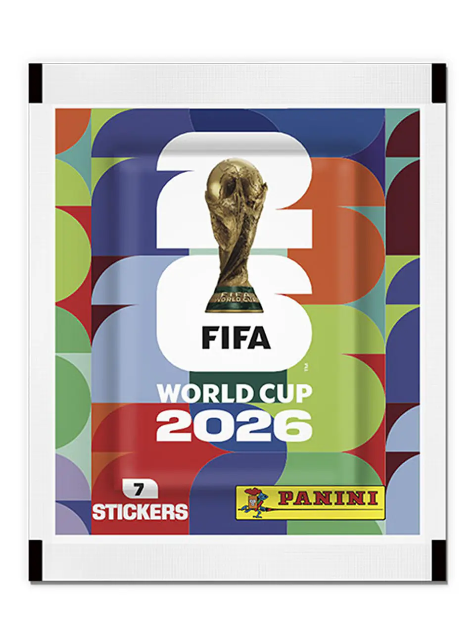 Pack 25 Sobres Láminas Álbum Mundial de Fútbol FIFA 2026 1