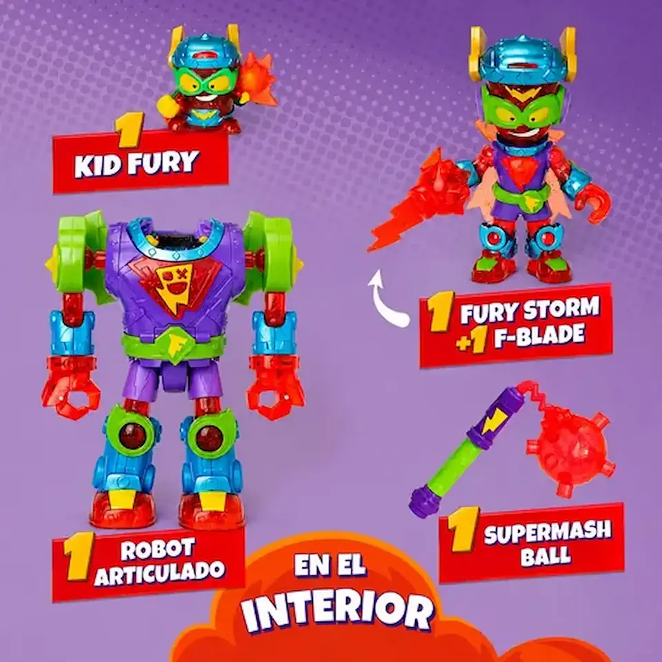 Superthings S - Playset Superbot Fury Storm 2