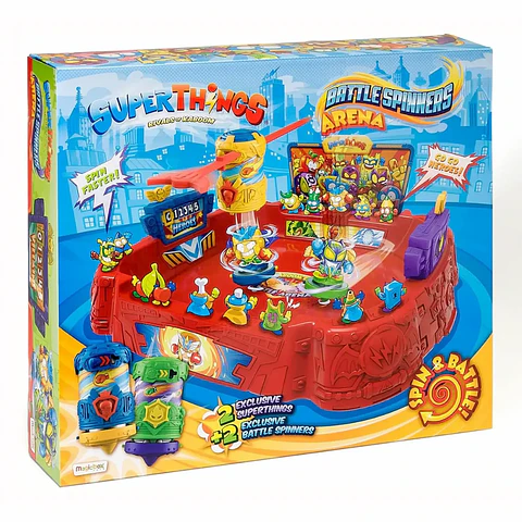 Superthings Battle Spinners Arena con Figuras