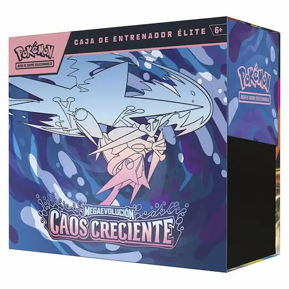Pokémon Chaos Rising ETB Español Elite Trainer Box 1