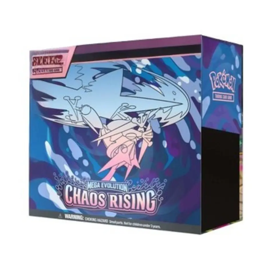 Pokémon Chaos Rising ETB Inglés Elite Trainer Box 1