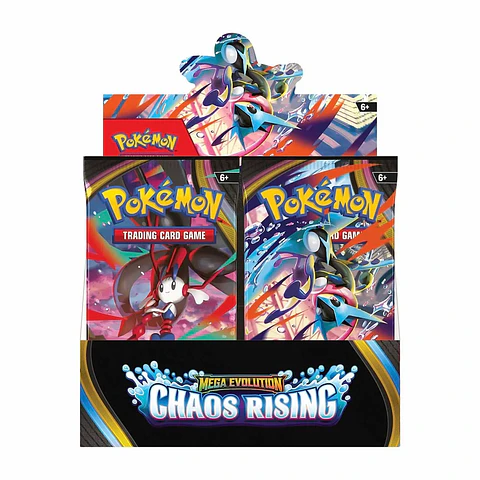Pokémon Chaos Rising Booster Display 36 Sobres  Ingles 