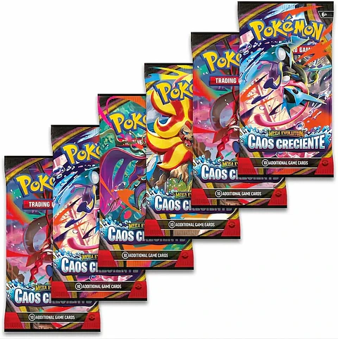 Pokémon Chaos Rising Booster Bundle Español