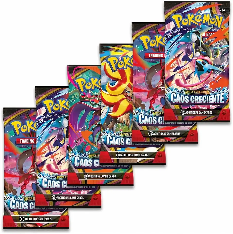Pokémon Chaos Rising Booster Bundle Español 2