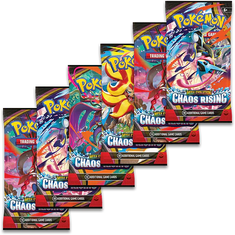 Pokémon Chaos Rising Booster Bundle Ingles 